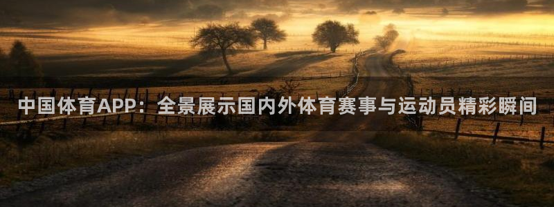 鲸鱼tv官网：中国体育APP：全景展示国内外体育赛事与运动员精彩瞬间
